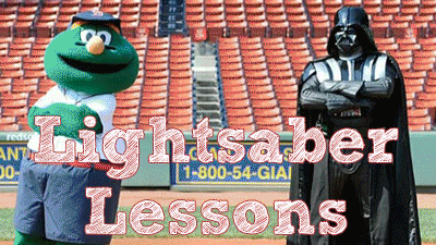 Lightsaber Lessons - Aug. 8, 2012