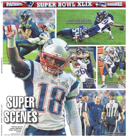 Feb. 2, 2015 -- Super Scenes at Super Bowl XLIX